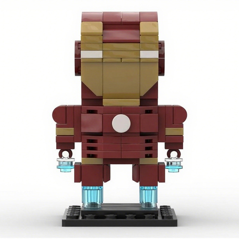 Art Craft Building - 149pcs MOC Iron Mark 3 BrickHeadz