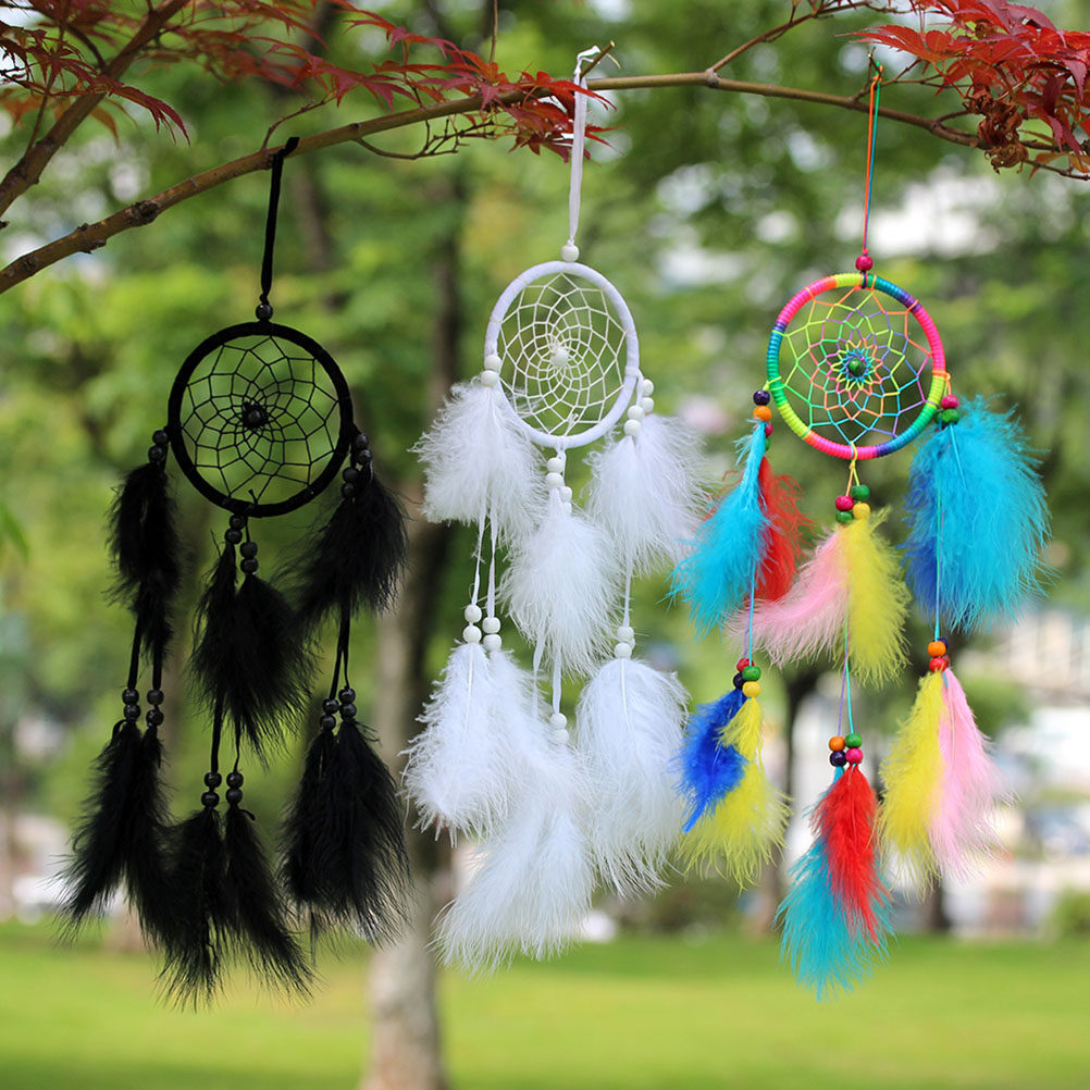 Art Craft Yarn - 10Pcs Dreamcatcher Accessories Plastic Ring Set