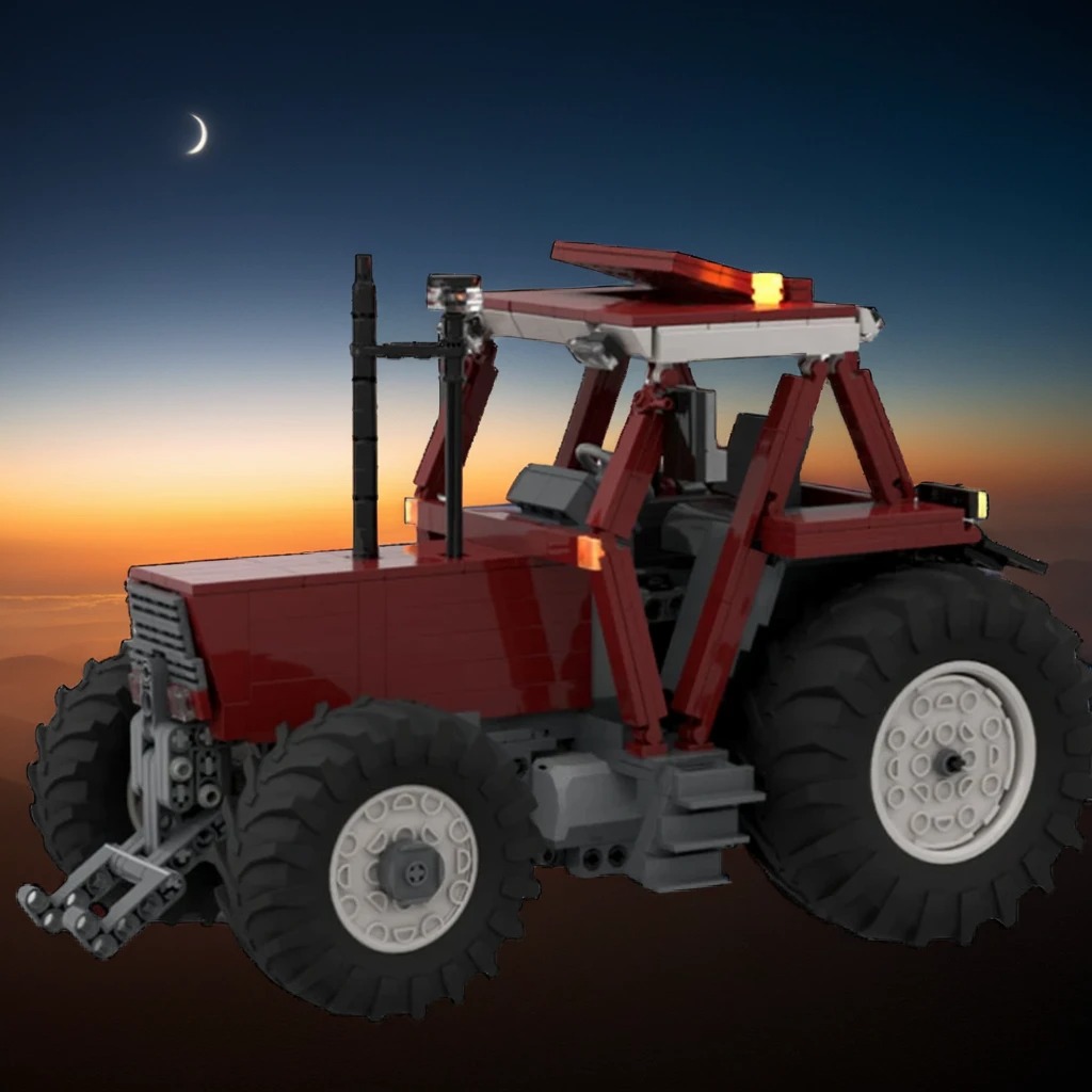 Art Craft Building - 1001pcs MOC Fiatagri 180-90 DT Turbo