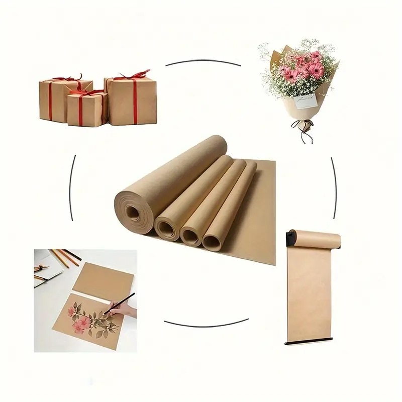 Art X Craft - yes38CM X 5/10M Brown Kraft Paper