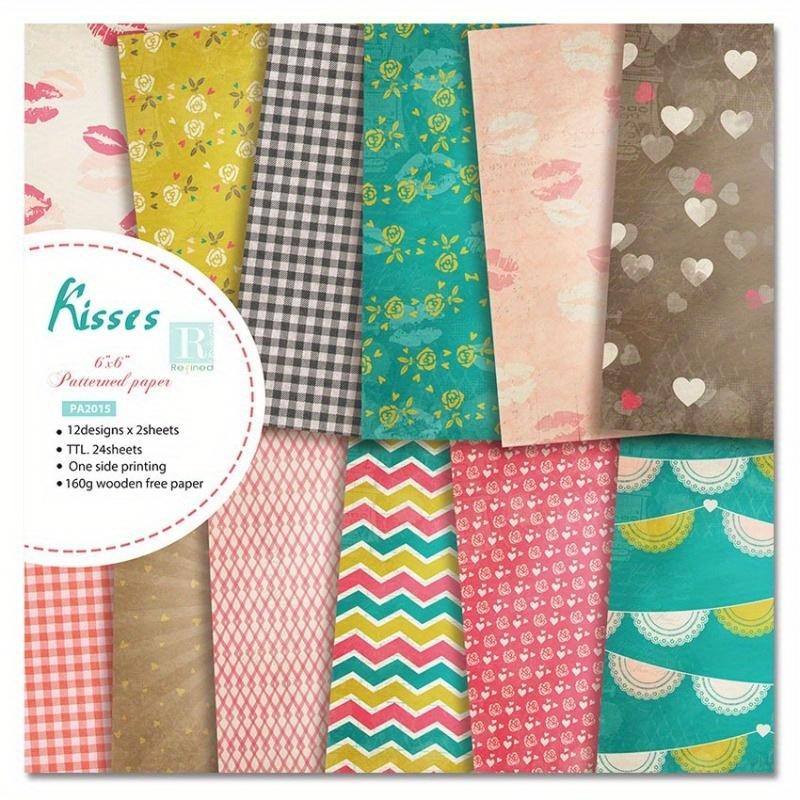24 Sheets/Set Red Lips Kisses  - Art Craft Background review and price