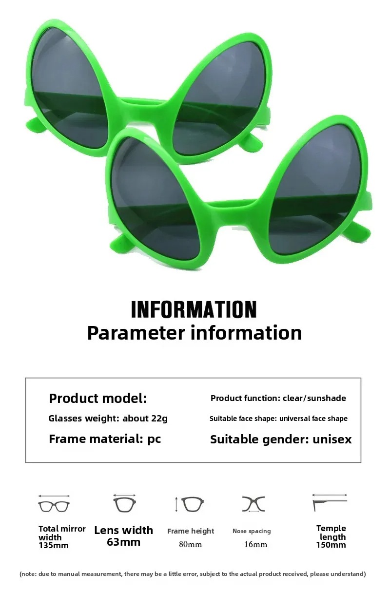Green Alien Martian Quirky Sun - Art Craft Party review and price
