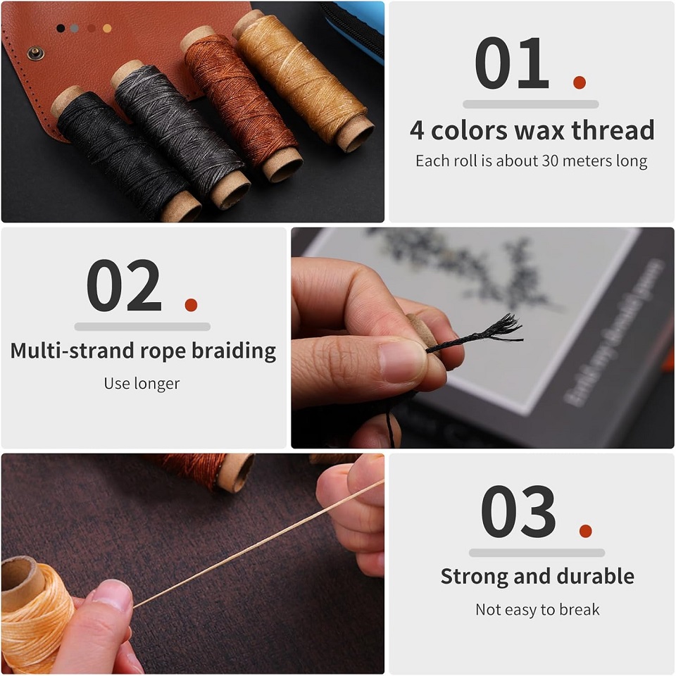 BUDDUR Leather Sewing Tools Ki - Leather Tooling Kit review and price