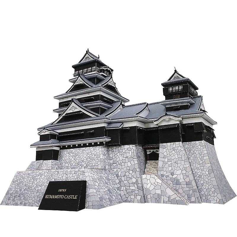 Japan Kumamoto Castle Mini 3D  - Art Craft Building review and price