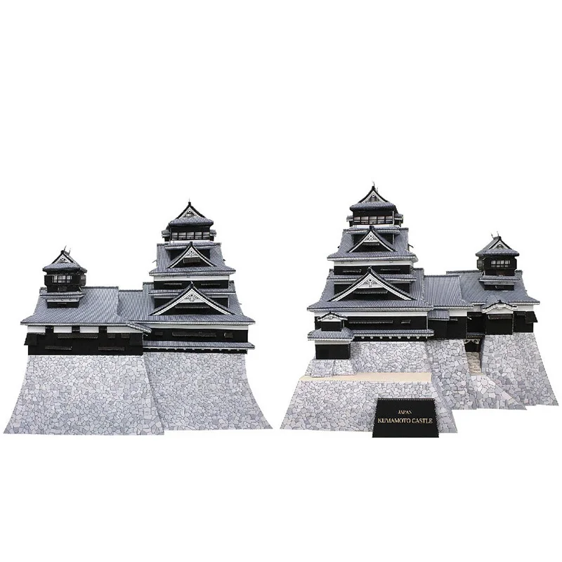 Japan Kumamoto Castle Mini 3D  - Art Craft Building review and price