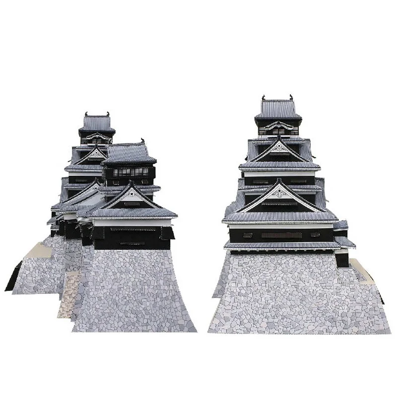 Japan Kumamoto Castle Mini 3D  - Art Craft Building review and price