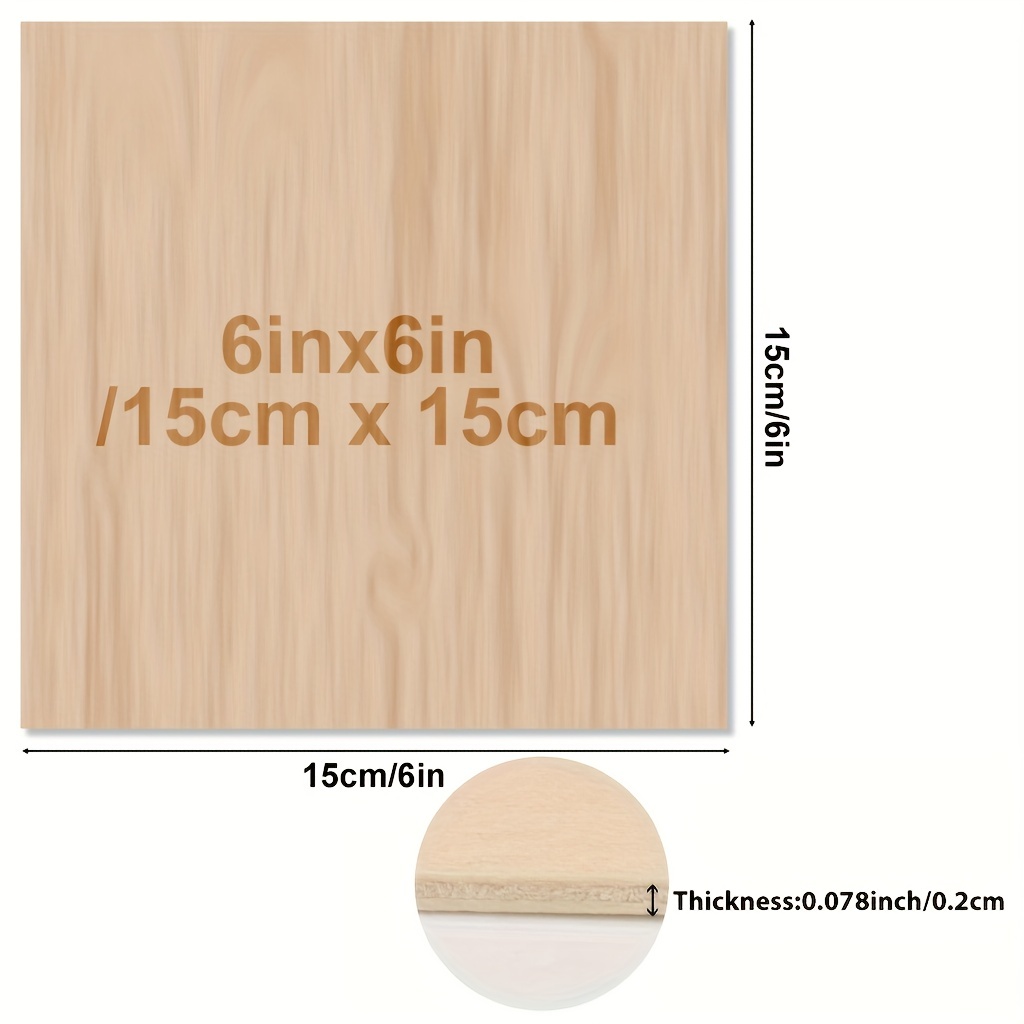 48/32/16/8/4 Pieces of Unfinis - Art X Craft review and price