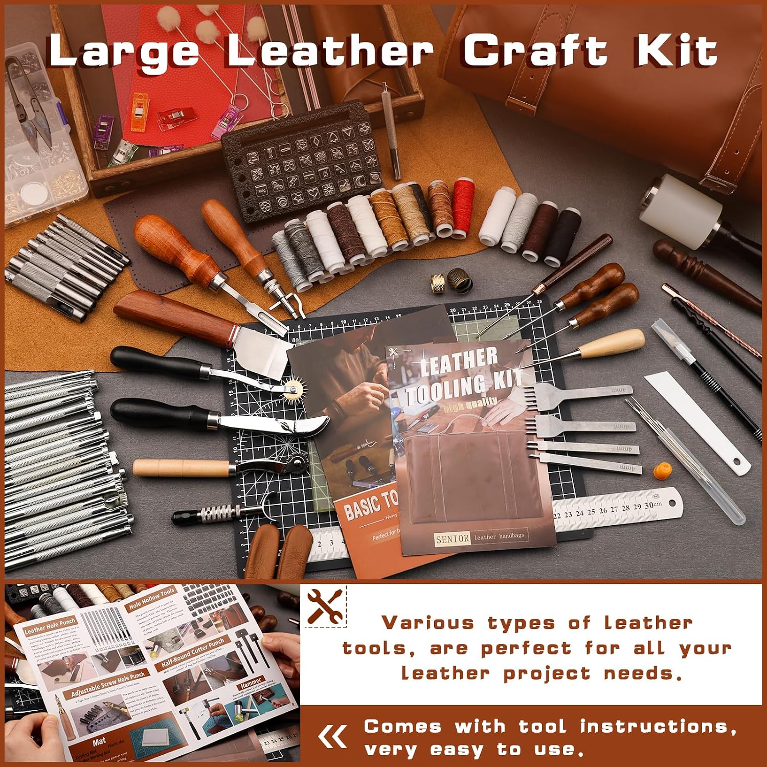 Leather Tooling Kit Leather Cr - Leather Tooling Kit review and price