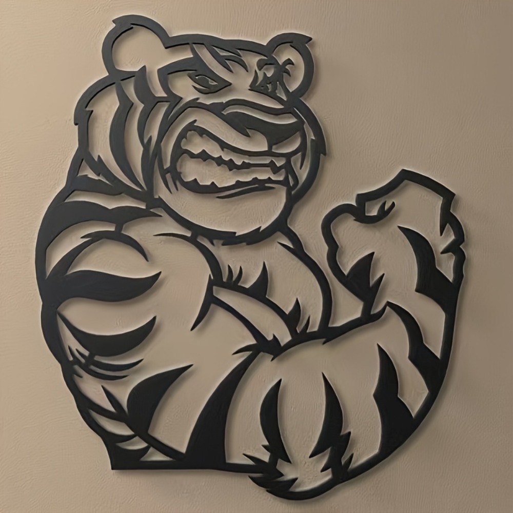 CIFBUY Metal Wall Art Fierce T - Art And Craft Jungle review and price