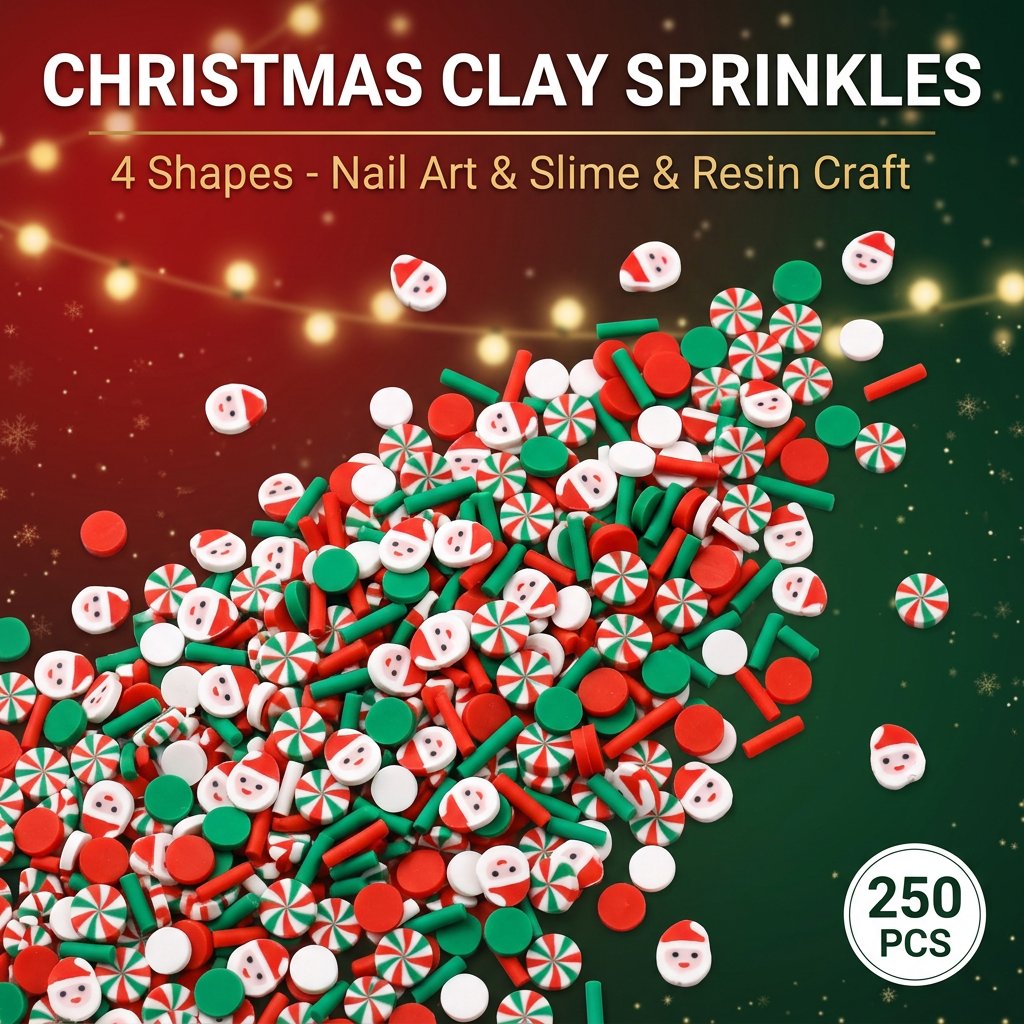 250pcs Christmas Polymer Clay  - Art Craft Halloween review and price