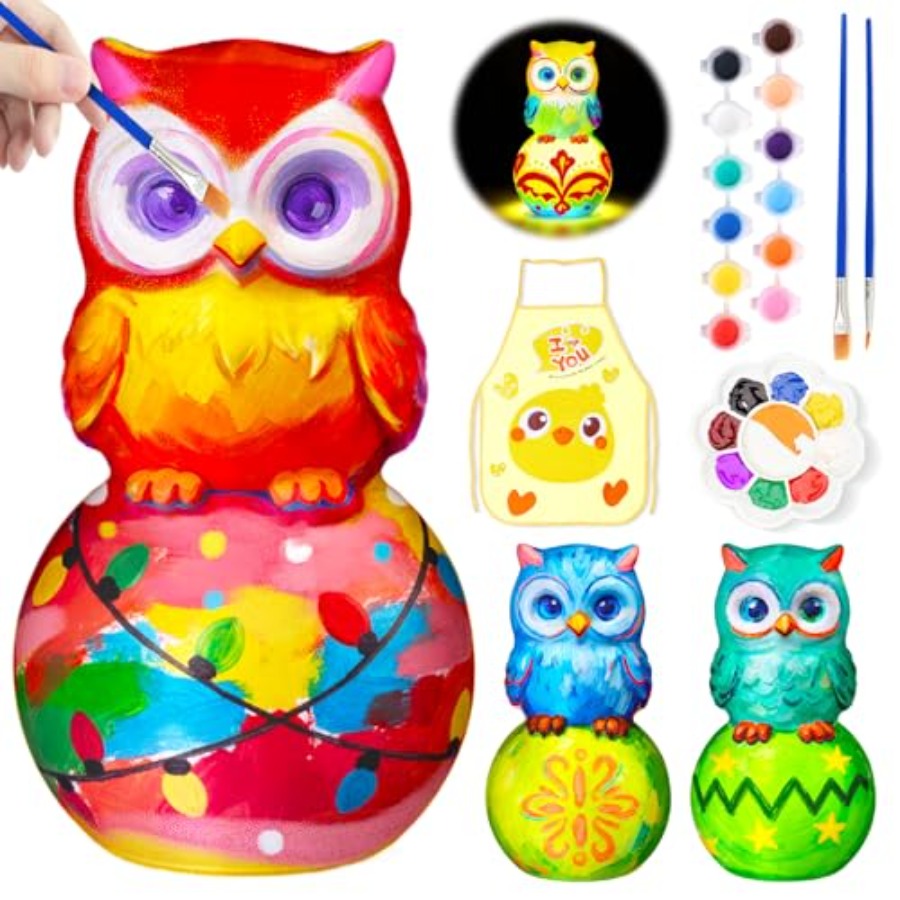 Paint Your Own Lamp Kit, Arts  - Art Craft Kits review and price