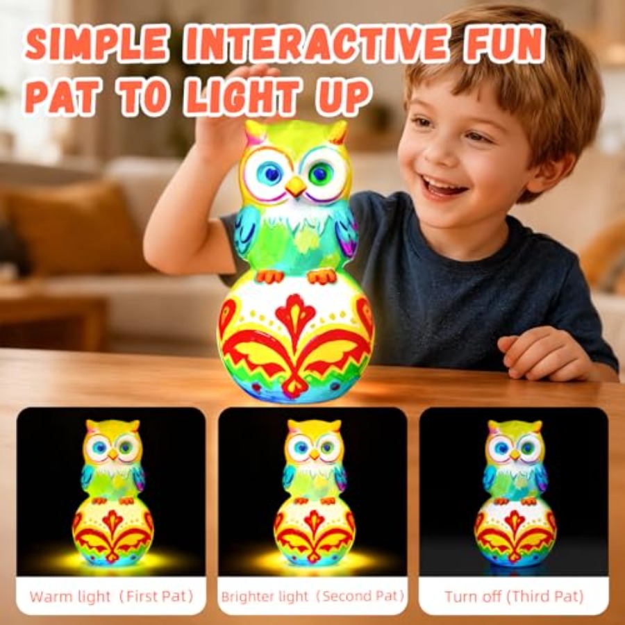 Paint Your Own Lamp Kit, Arts  - Art Craft Kits review and price