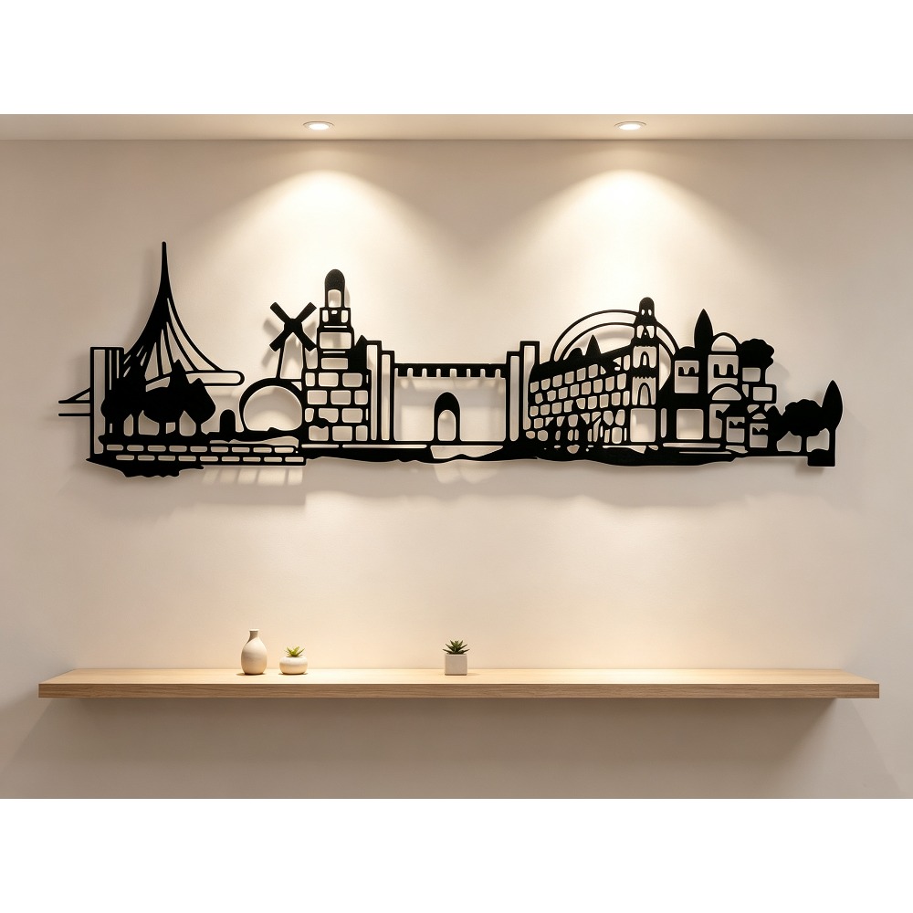 CIFBUY Metal Wall Art Jerusale - Art & Craft Fair review and price