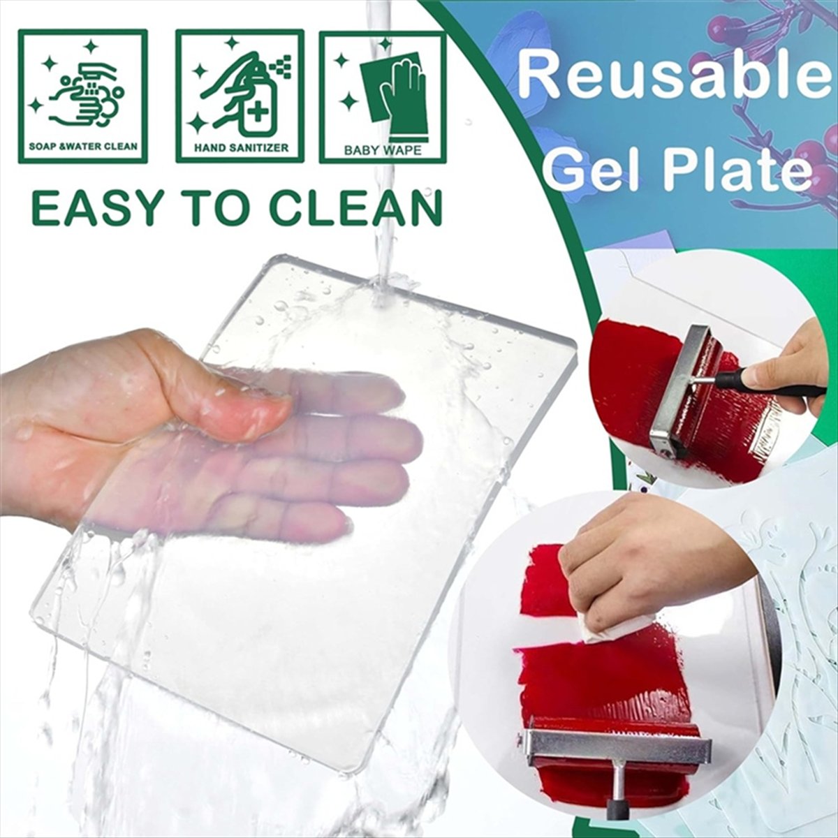 A77K Reusable Gel Printing Pla - Art X Craft review and price
