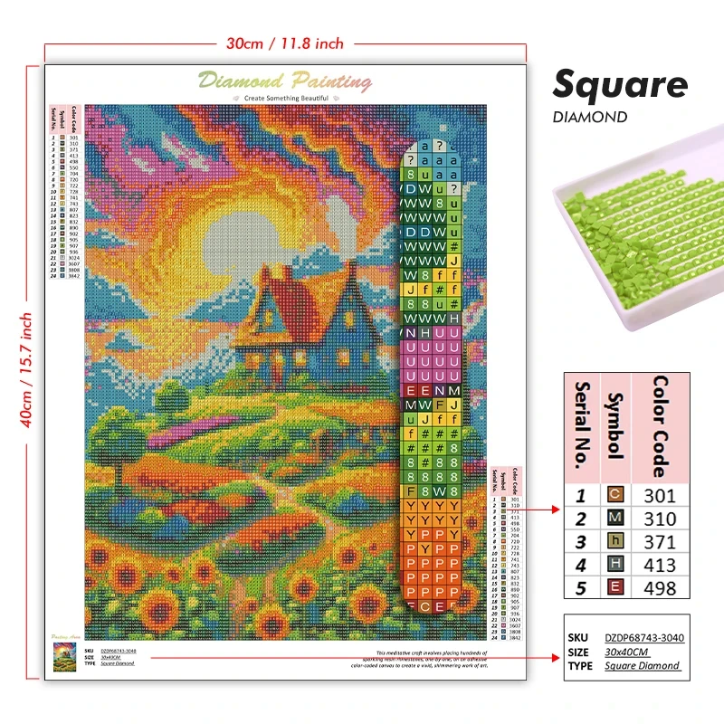 5D DIY Diamond Painting Kit Sc - Art Craft Village review and price