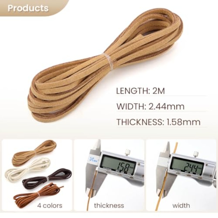 Leather String Suede Cord Leat - Art X Craft review and price