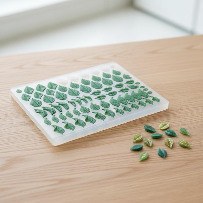 Miniature Leaf Silicone Mold 3 - Art Craft Clay review and price