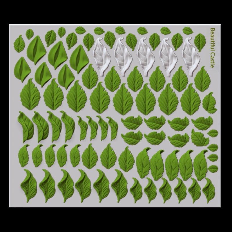 Miniature Leaf Silicone Mold 3 - Art Craft Clay review and price