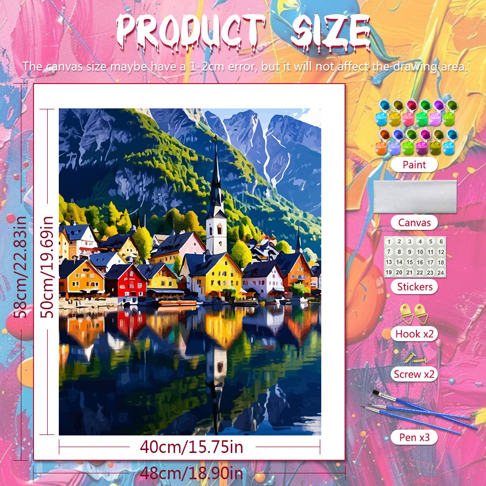 DIY Digital Oil Painting Color - Art Craft Village review and price