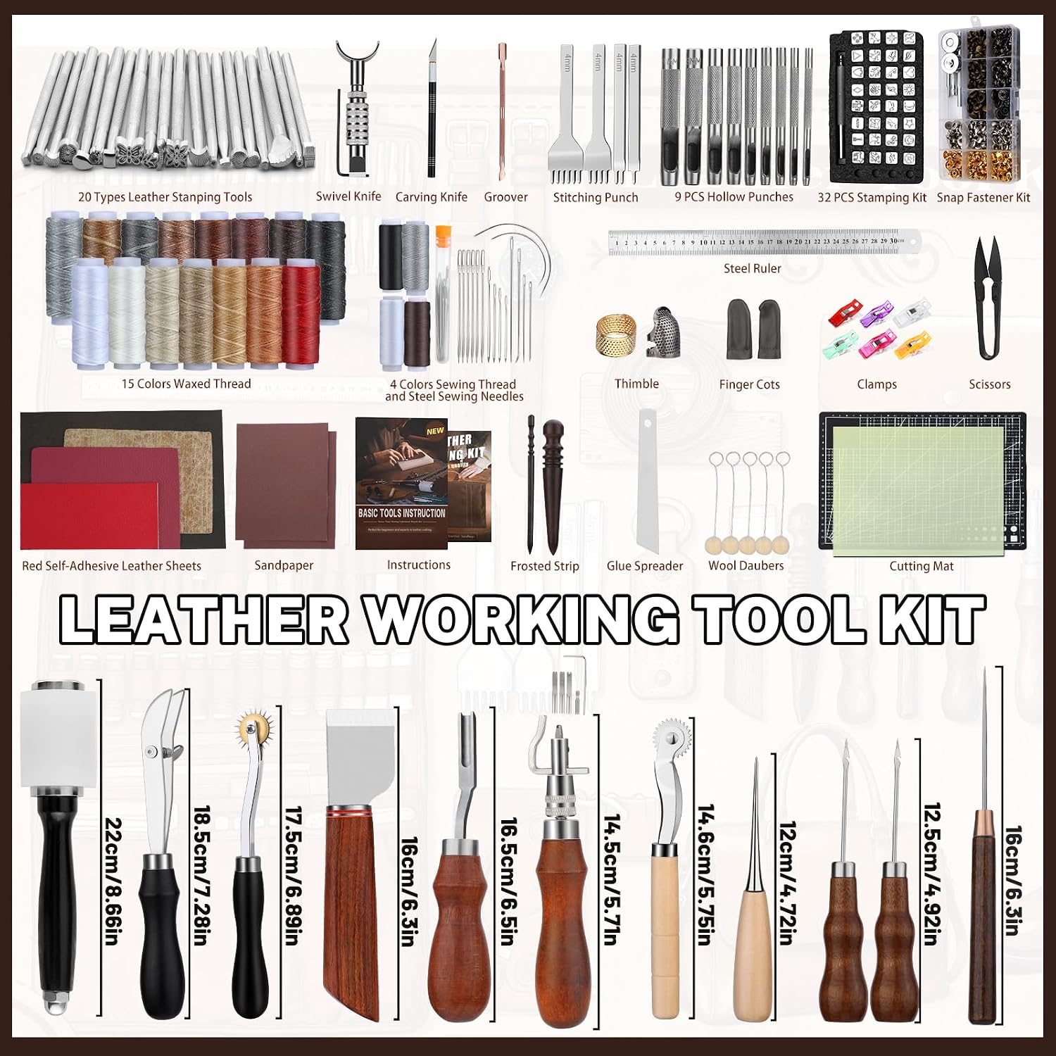 Leather Working Kit, Leather W - Leather Tooling Kit review and price