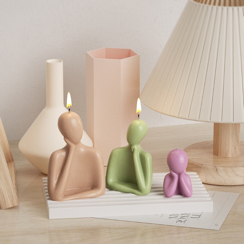 3D Family Candle Silicone Mold - Candle Making Wax review and price