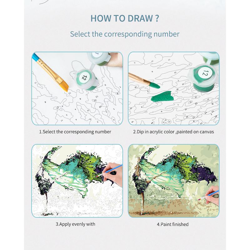 GATYZTORY Paint By Numbers Adu - Art Craft Village review and price