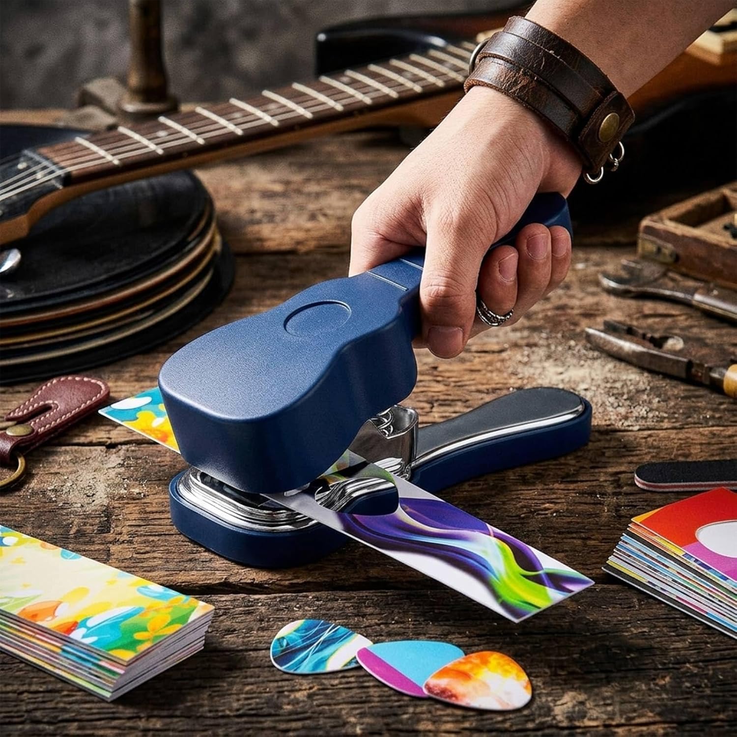 Fashion Guitar Pick Punch Kit, - Leather Tooling Kit review and price