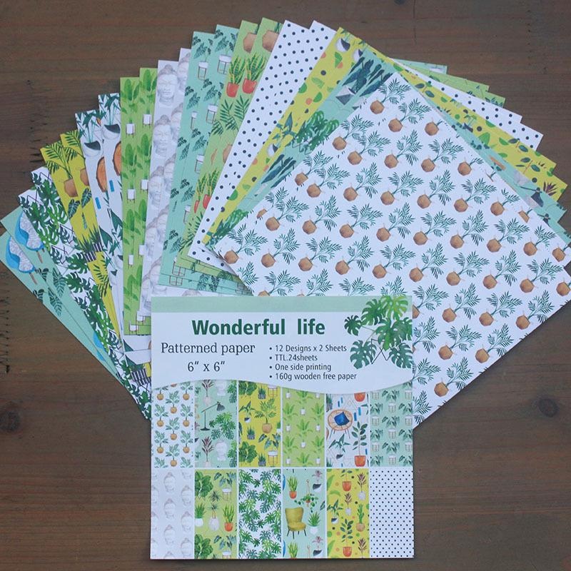 24 Sheets Wonderfu Life Craft  - Art Craft Background review and price