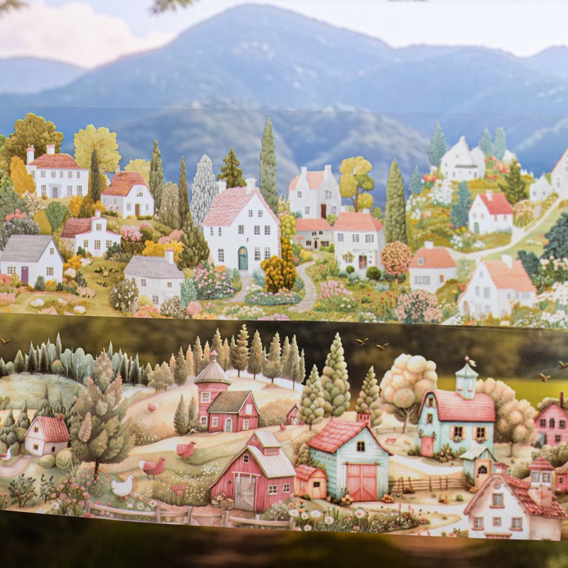 6-roll set 6cm×200cm Village T - Art Craft Village review and price