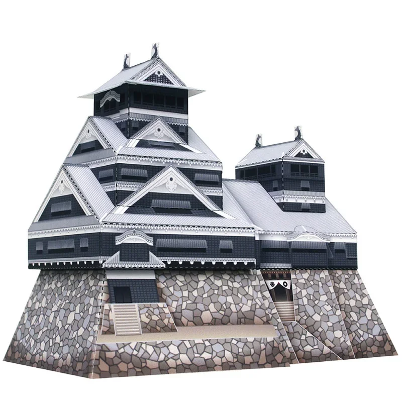 Japan Kumamoto Castle Folding  - Art Craft Building review and price
